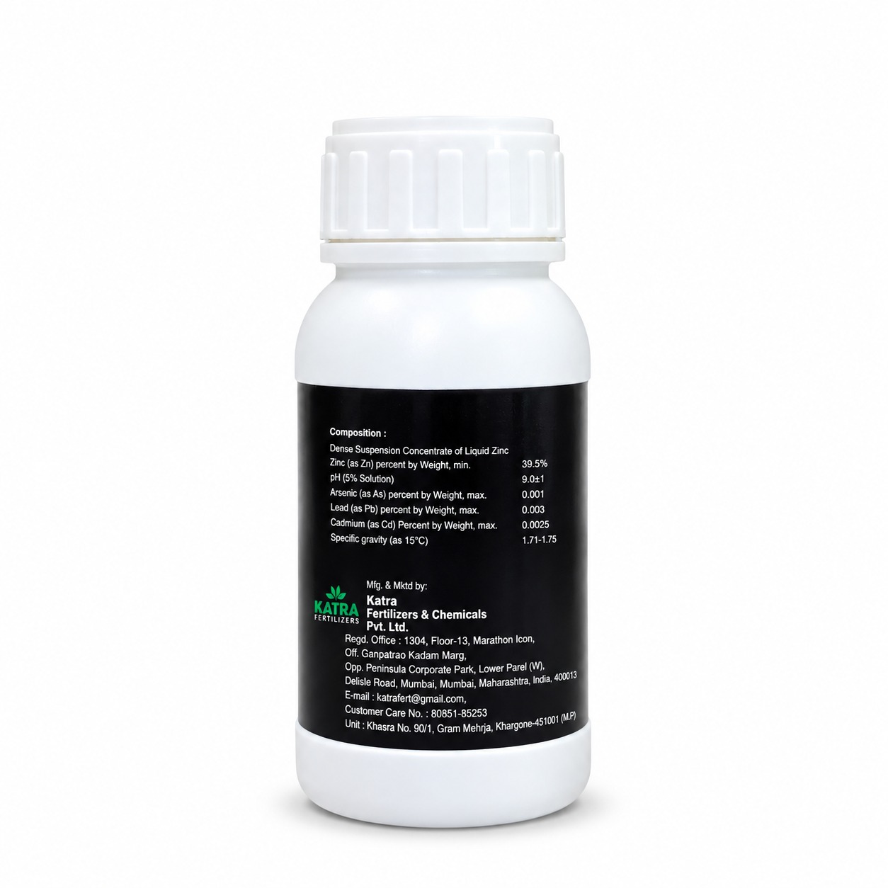 Zincotac-Zinc Oxide Suspension concentrate 39.5% SC
