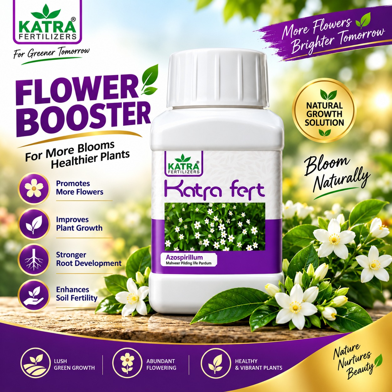 KATRA FERT-Azospirillum (Powder) Flower Booster