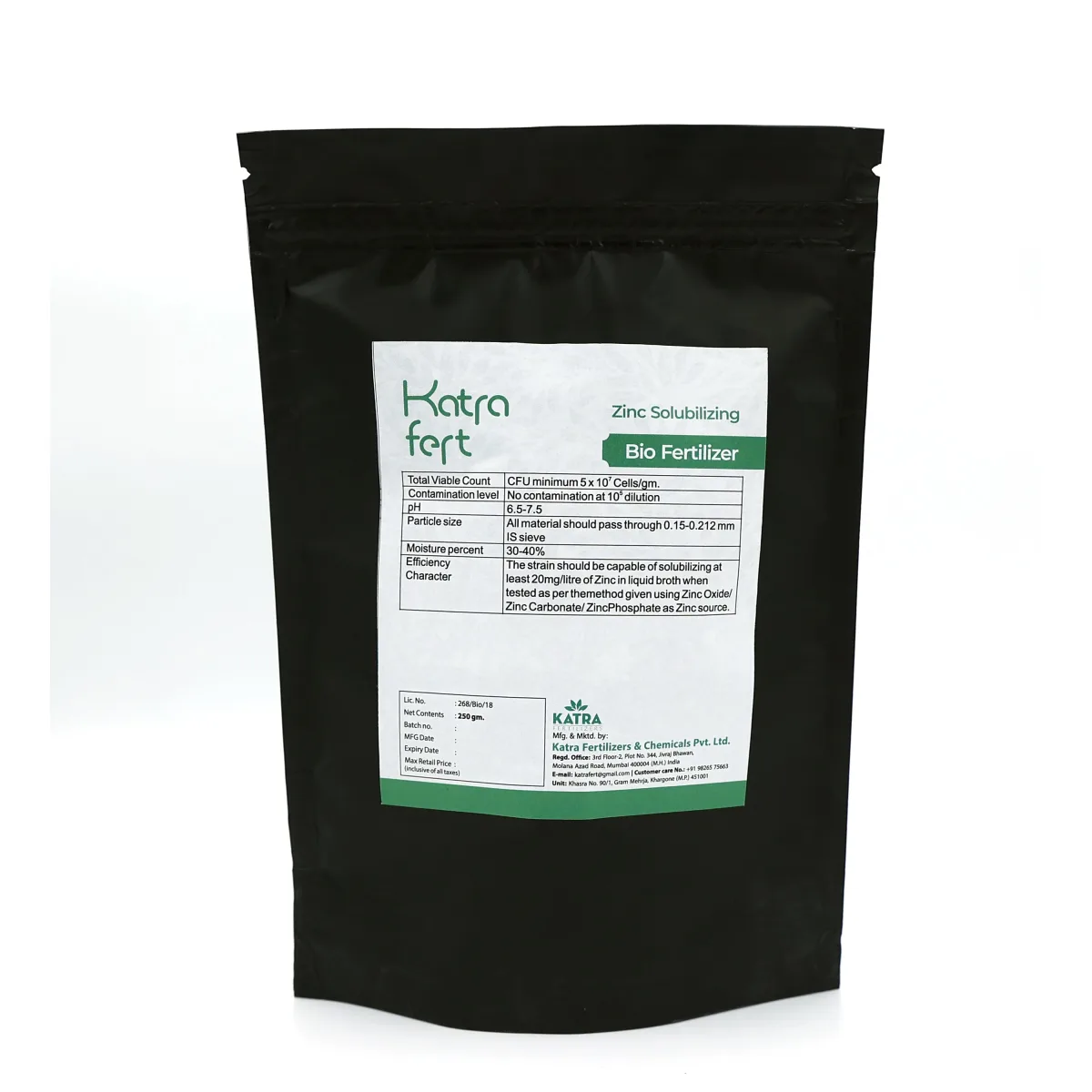 Katra Fert-Zinc Solubilizing /Bio Fertilizers (Powder)