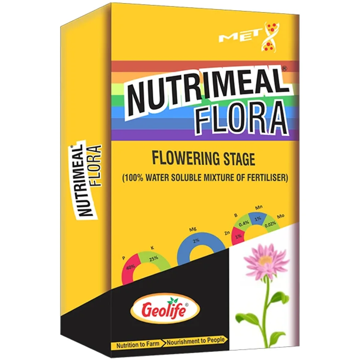 Geolife Nutrimeal Flora (For Flowering Stage)