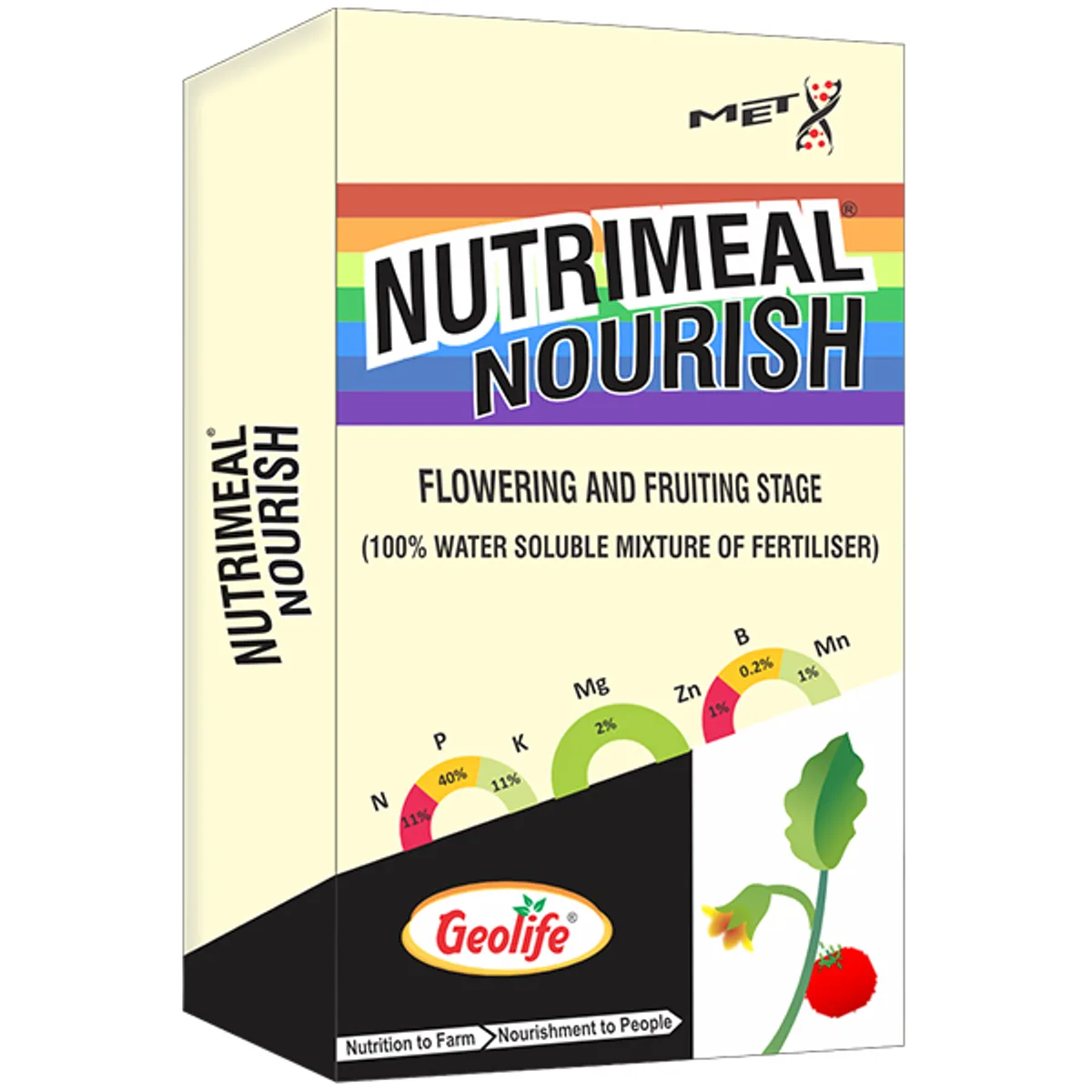 Geolife Nutrimeal Nourish (For Flowering and Fruiting Stage)