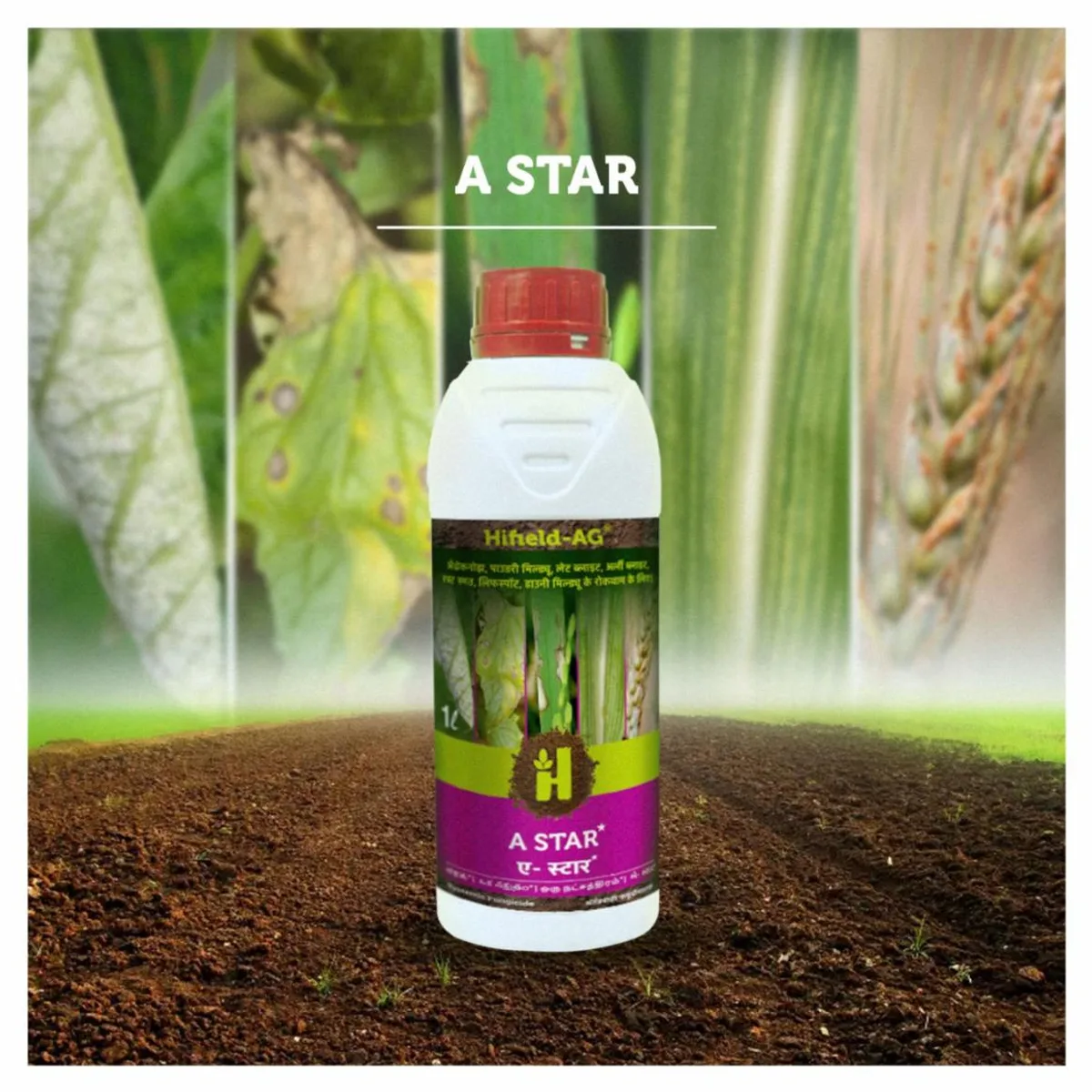 A Star  ए-स्टार (Azoxystrobin 18.2%+  Difenoconazole 11.4% SC)