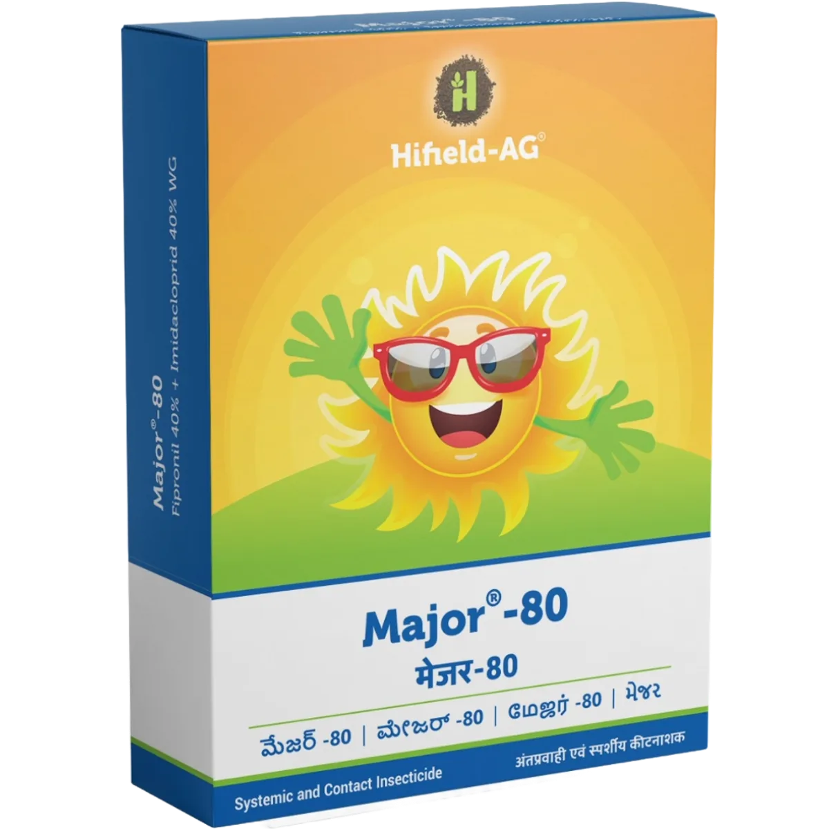 Major®-80   मेजर-80  (Fipronil 40% + Imidacloprid 40% WG)