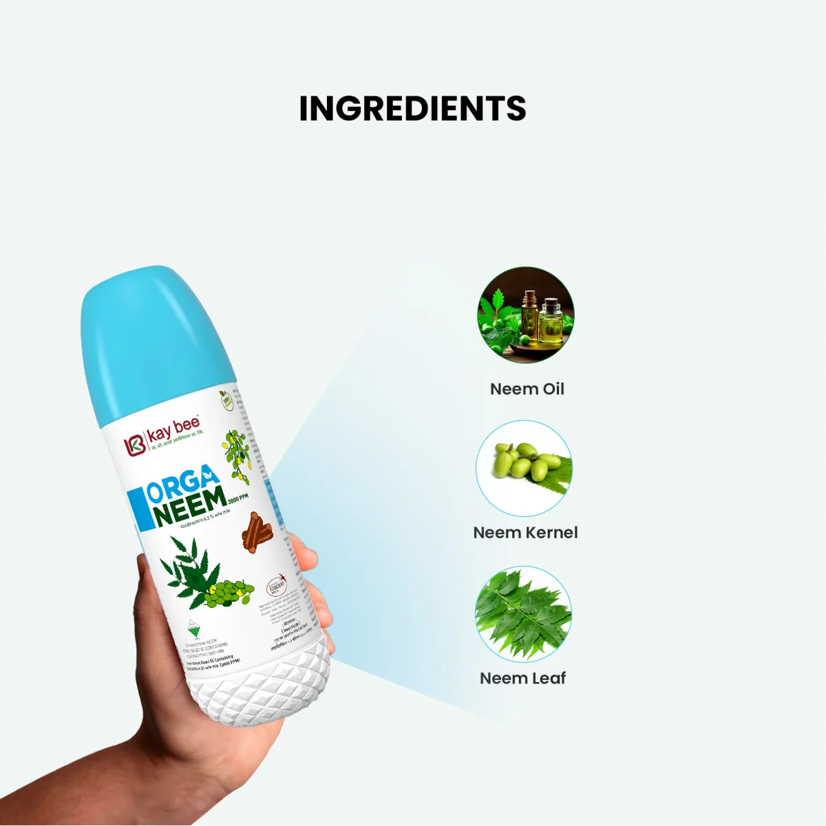 Kay Bee Organeem | Neem Based Biopesticides | Insecticide on Sucking Pests 3000 PPM