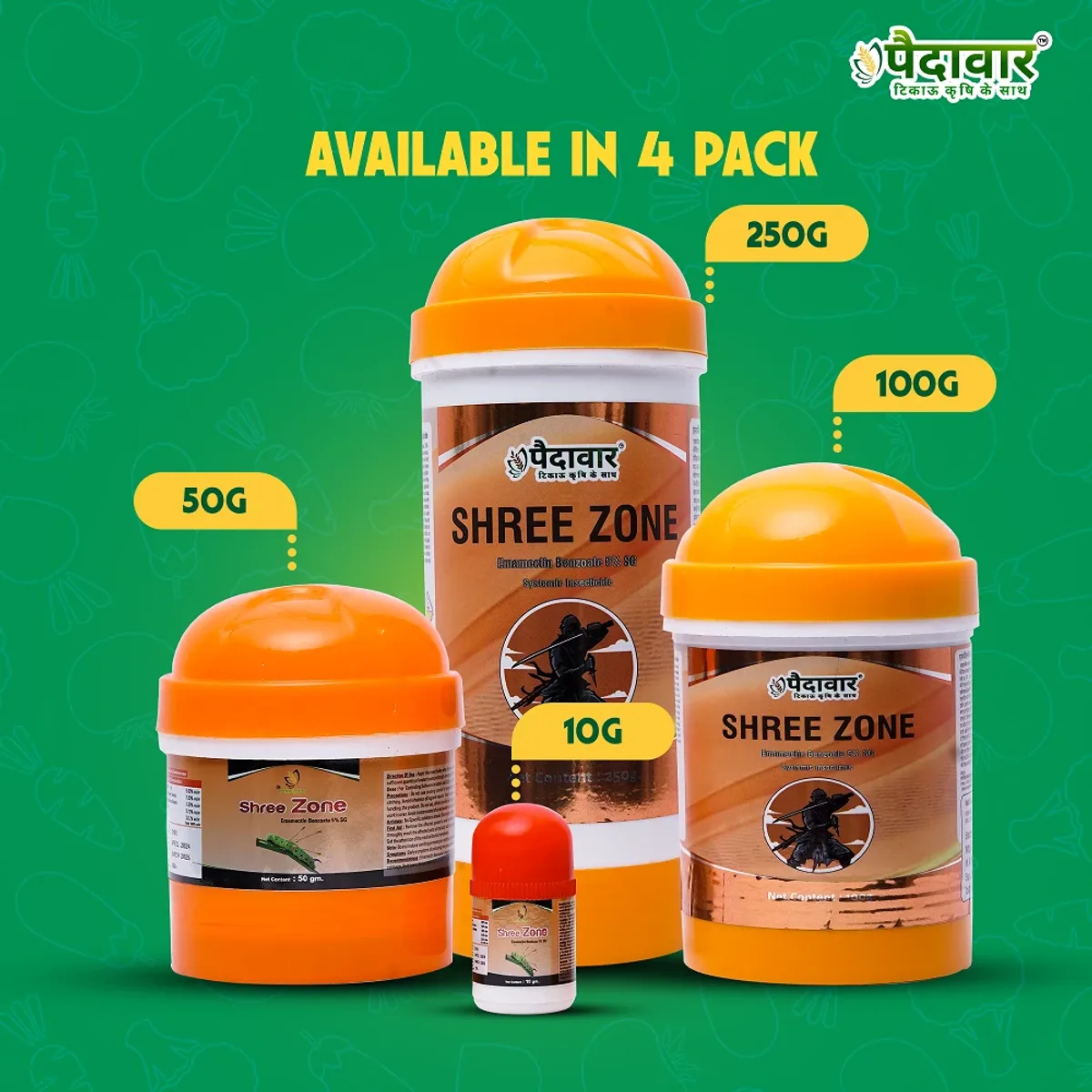 Paidavaar Shree Zone Emamectin Benzoate 5% SG Insecticide
