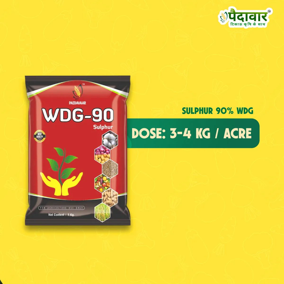 Paidavaar Sulphur 90% WDG Fertilizer