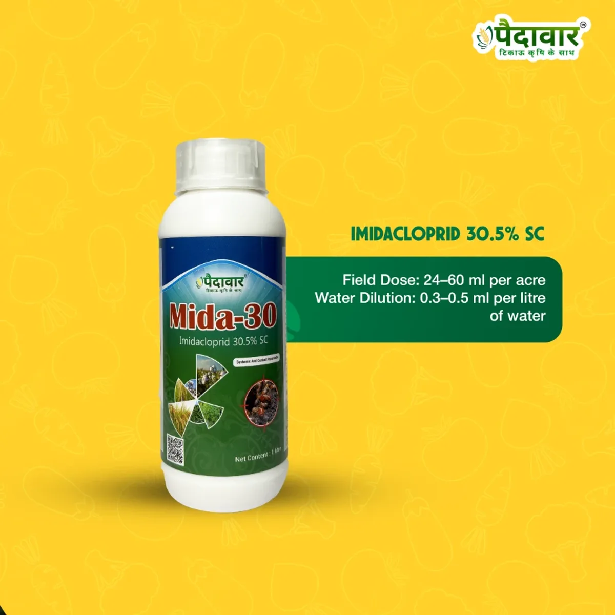 Paidavaar Mida-30 I midacloprid 30.5% SC | Insecticide