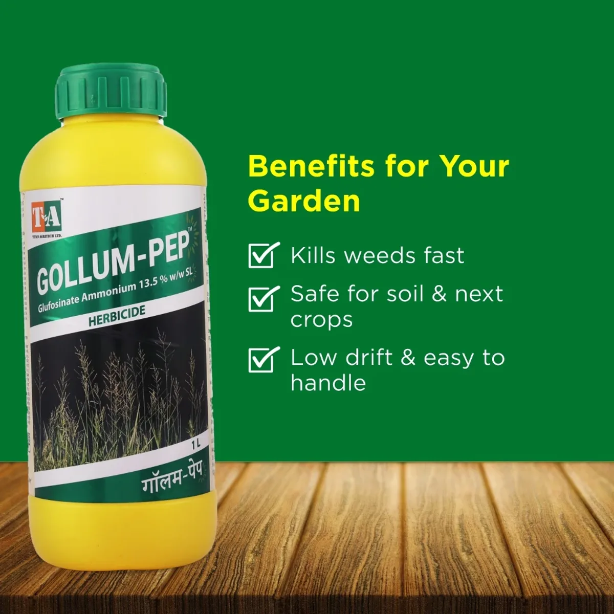 Titan Agritech Glufosinate ammonium 13.5% SL