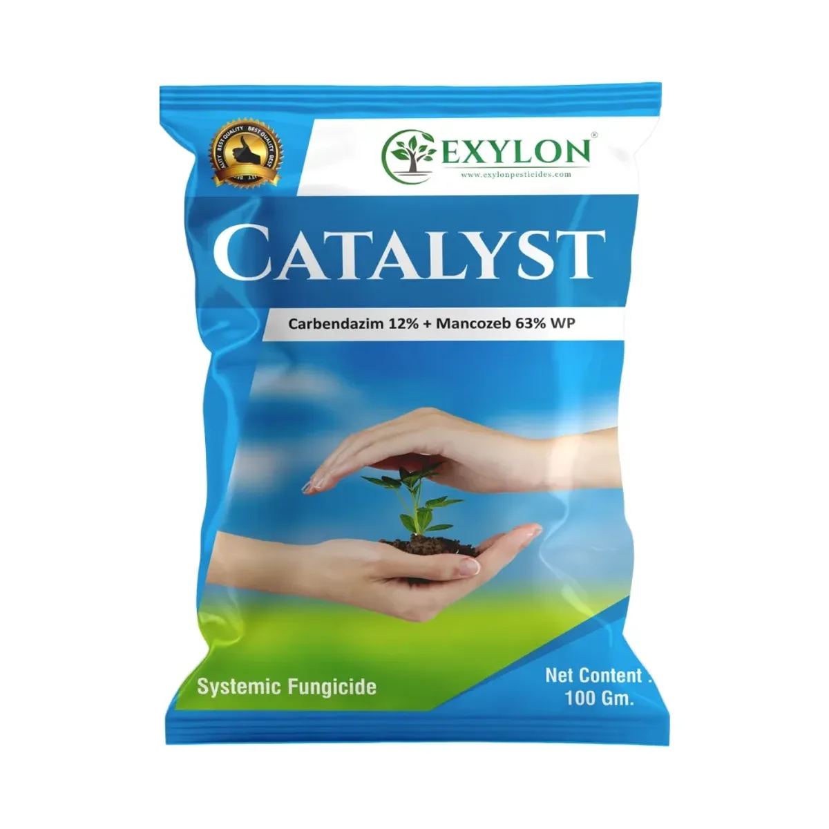 Exylon Catalyst (Carbendazim 12% + Mancozeb 63% WP) – Effective Fungicide for Paddy, Groundnut, Vegetables & more